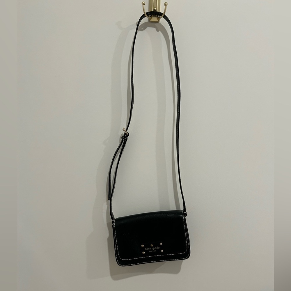 kate spade black shoulder bag